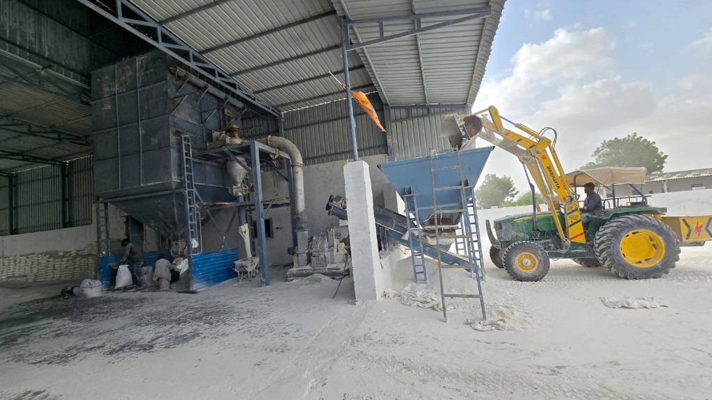 Processing and bagging line