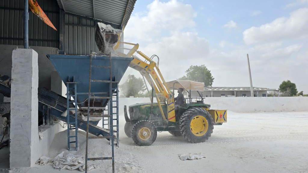 Calcined Kaolin processing